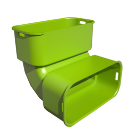 Coude vertical OPTIFLEX® PRO 130x60